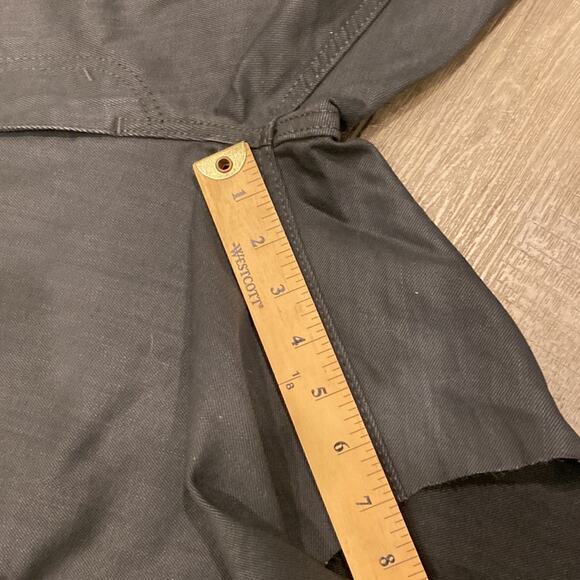 Levi's Men's 541 Athletic Taper Fit Jeans Cut As Shorts Dark Gray Size 32 - Picture 8 of 11